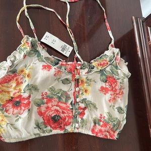 Abercrombie and Fitch Floral Cami Size XS NWT